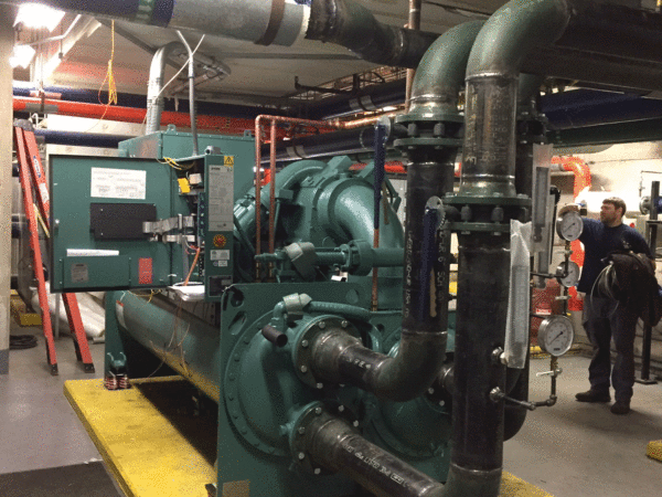 Kaiser Permanente YMC2 Magnetic Bearing Chiller Installation